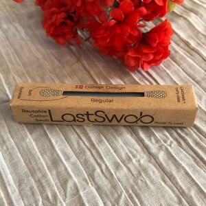 LAST SWAB Reusable Cotton Swab Regular w/plastic case box ECO FRIENDLY NEW